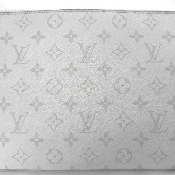 LOUIS VUITTON White Monogram Clutch Bag - Picture 7 of 10